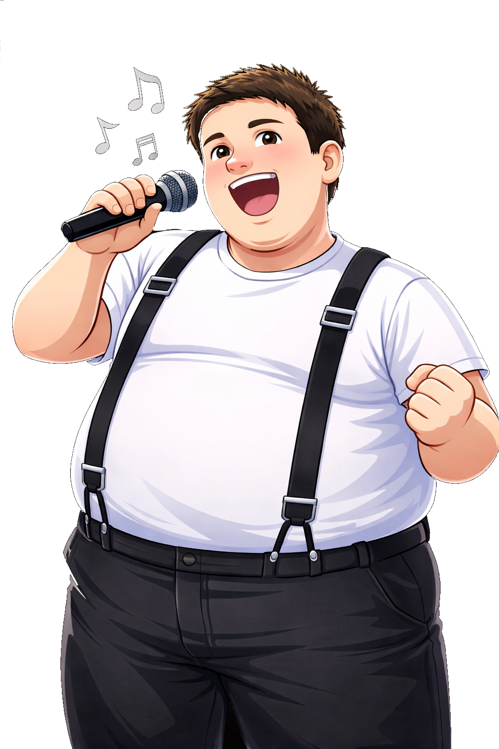 Jindra sings to karaoke