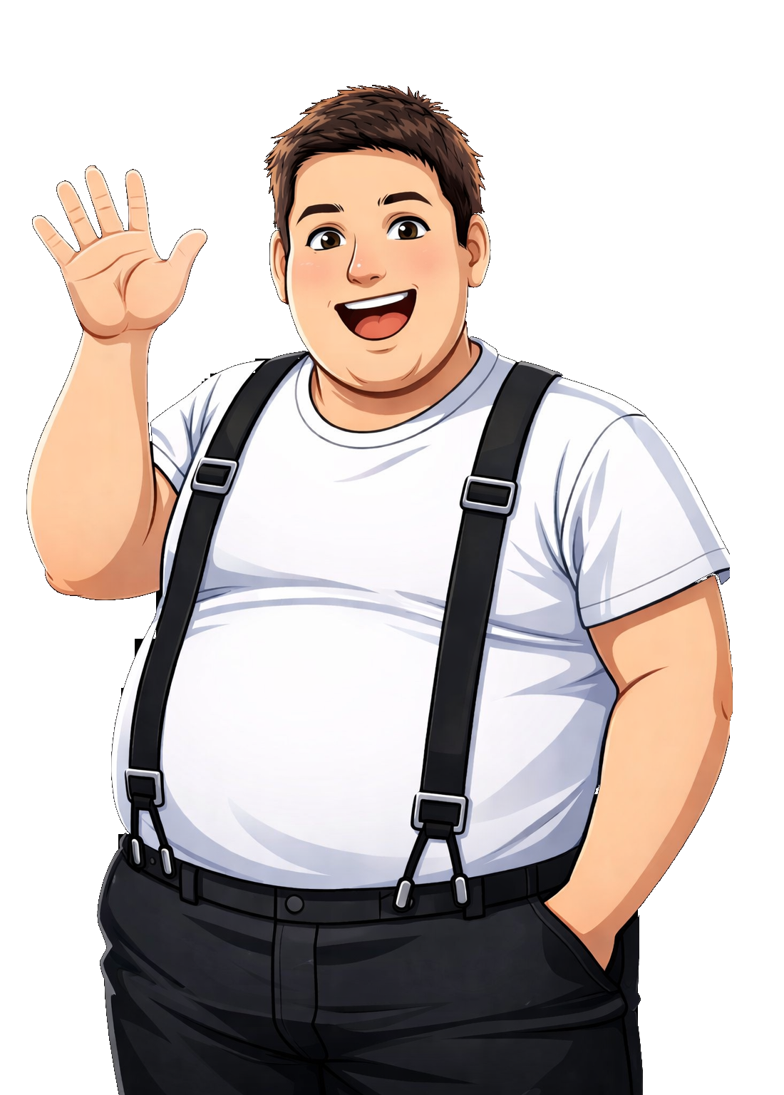 Jindra waving Jindra waving